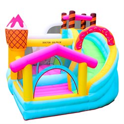 Doctor Dolphin Bouncer Icecream incl. 450W blower